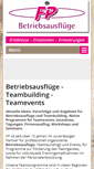 Mobile Screenshot of fp-betriebsausfluege.de